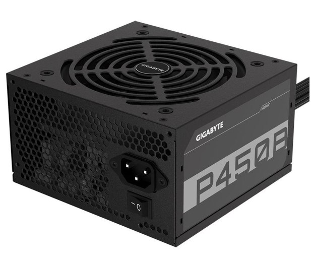 GIGABYTE Zasilacz P450B 450W 80PLUS BRONZE ATX GP-P450B - 646724 - zdjęcie